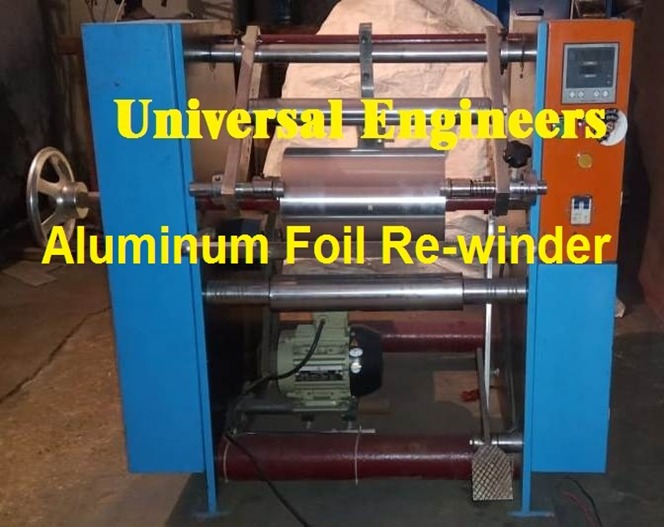Aluminium Foil Re-Winders Machine