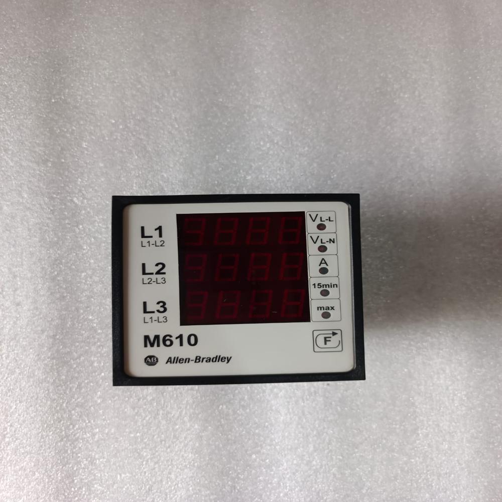 Used Allen Bradley M610 Mini Power Monitor - Frequency: 50/60 Hertz (Hz)