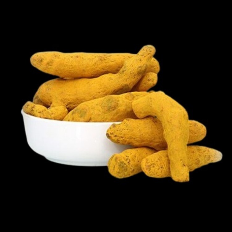 Fresh Yellow Turmeric Fingers - Color: Multiple