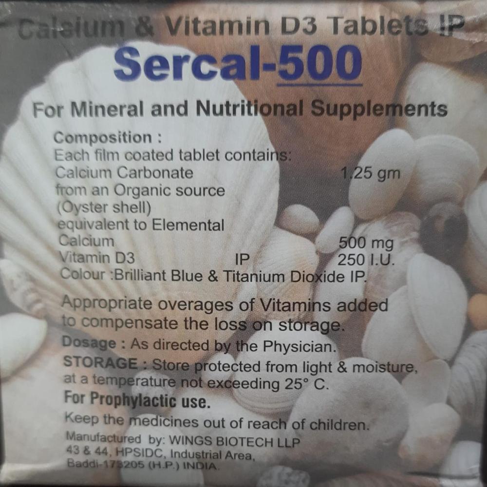 CALCIUM & VITAMIN D3 TAB