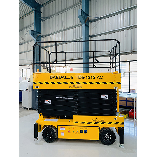 Ds-1212M-Ac Push-Able Scissor Lift - Attributes: Strong