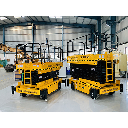 DS-1010M-AC Push-able Scissor Lift