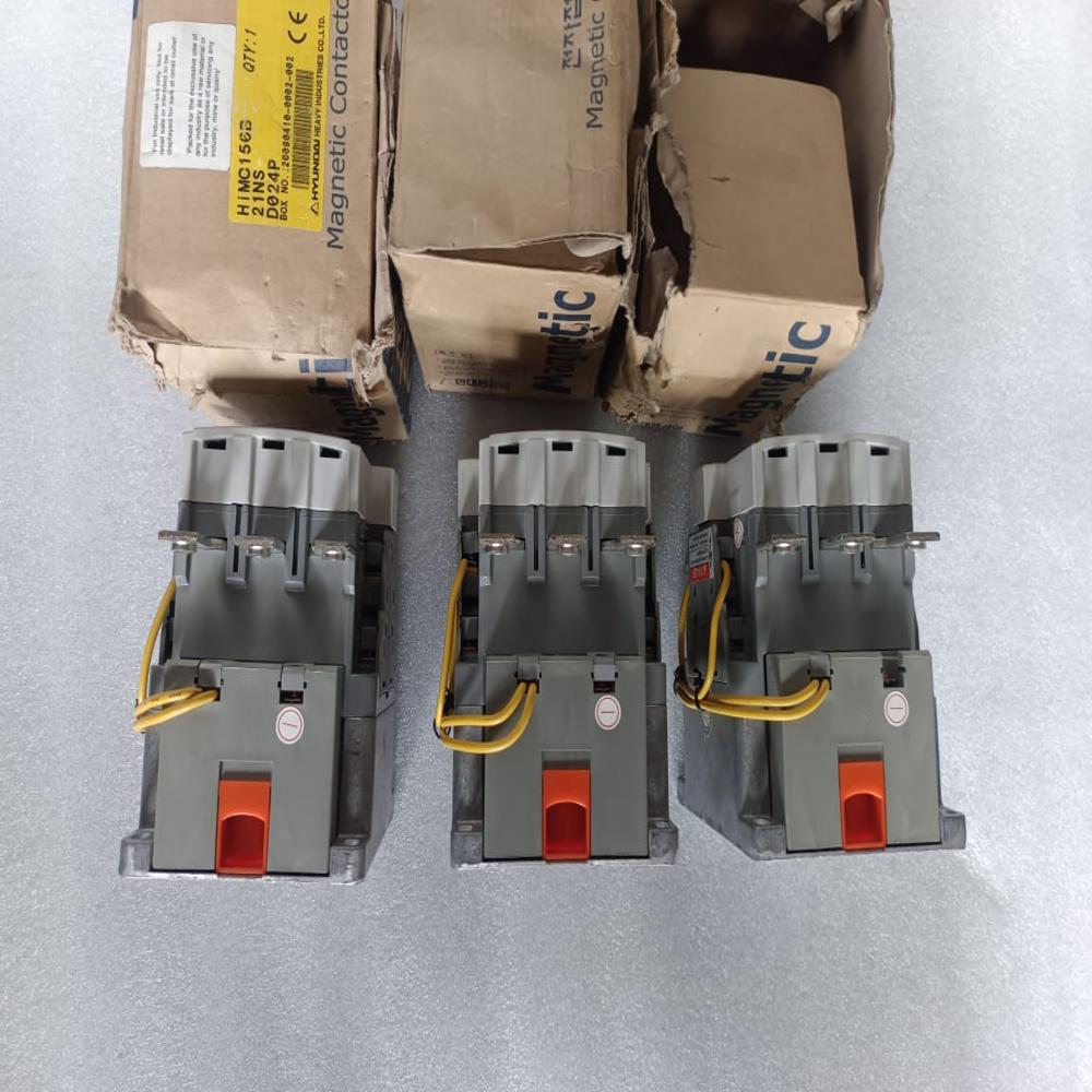 New Hyundai Himc 150b Contactor Hyundai Magnetic 150amp Contactor 24v Dc - Frequency: 50/60 Hertz (Hz)