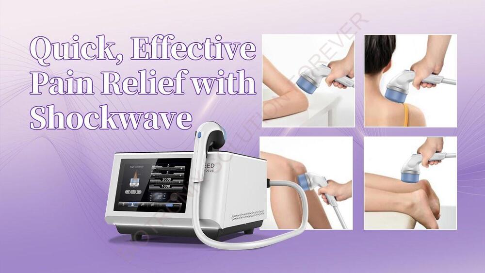 Imported Focused Shockwave Therapy Machine for Rehabilitation Centers
