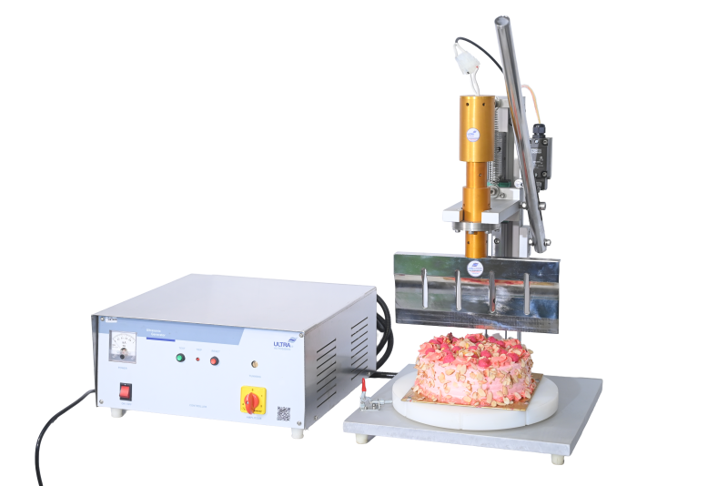 Ultrasonic  Round Cake Cutter - Dimension (l*w*h): 400mm X 300mm X 400mm Millimeter (mm)