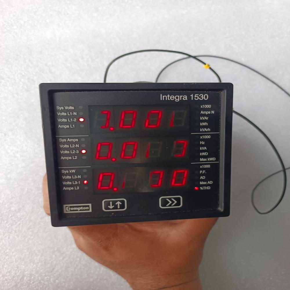Used Crompton Integra 1530 Digital Meter Integra 1530