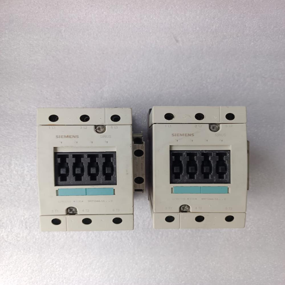 Used Siemens 3Rt1044 Contactor 3Rt1044-1Ap60 Siemens 65A Contactor 220Volt - Frequency: 50/60 Hertz (Hz)