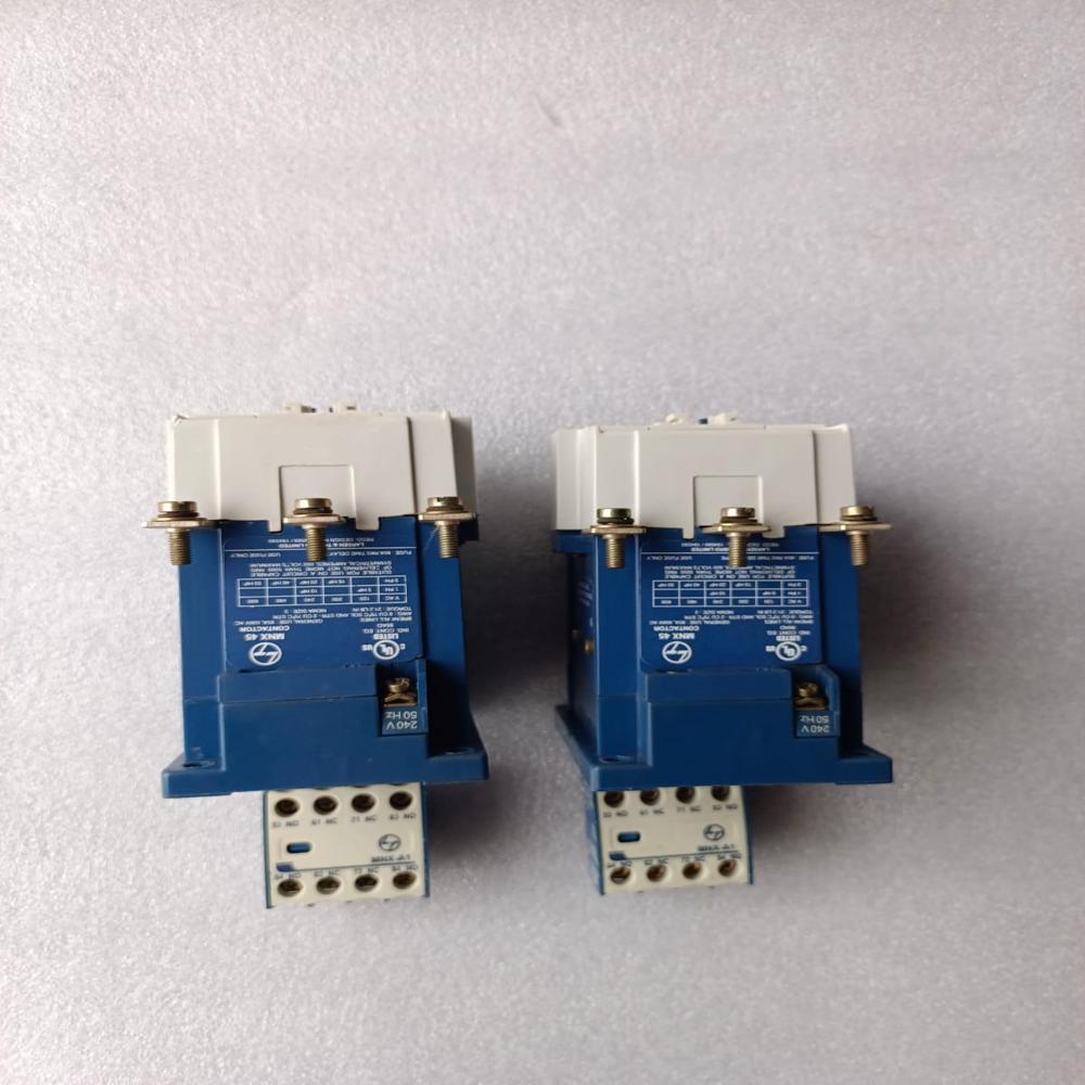 Used Mnx 45 Contactor L&T Contactor 45amp Power Contactor Mnx45 240 Voltage