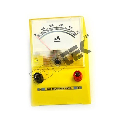 Dc Micro Ammeter - 0-50a Specification | Ideal For Engineering Electronics Instruments