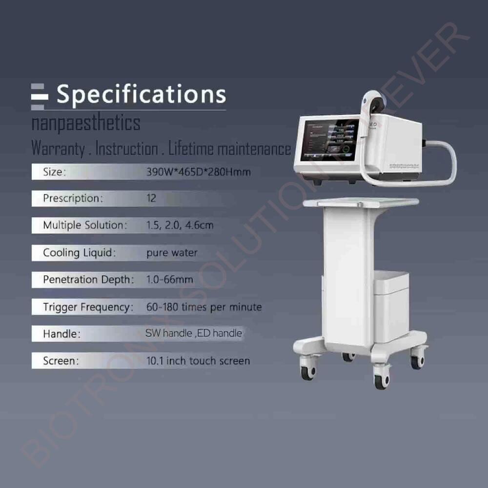 Premium Focused Shockwave Therapy Machine with Digital Display Control