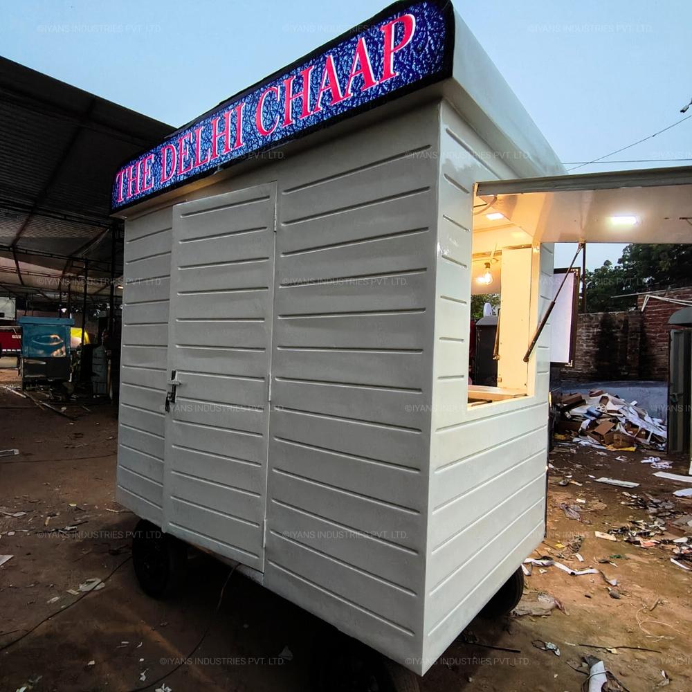Mild Steel Bike Food Cart Hut Model