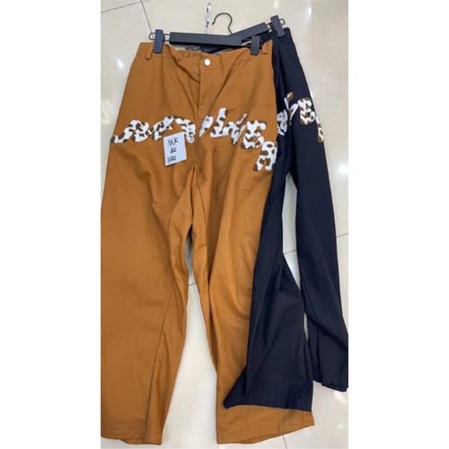 Cotton Denim Straight Pant