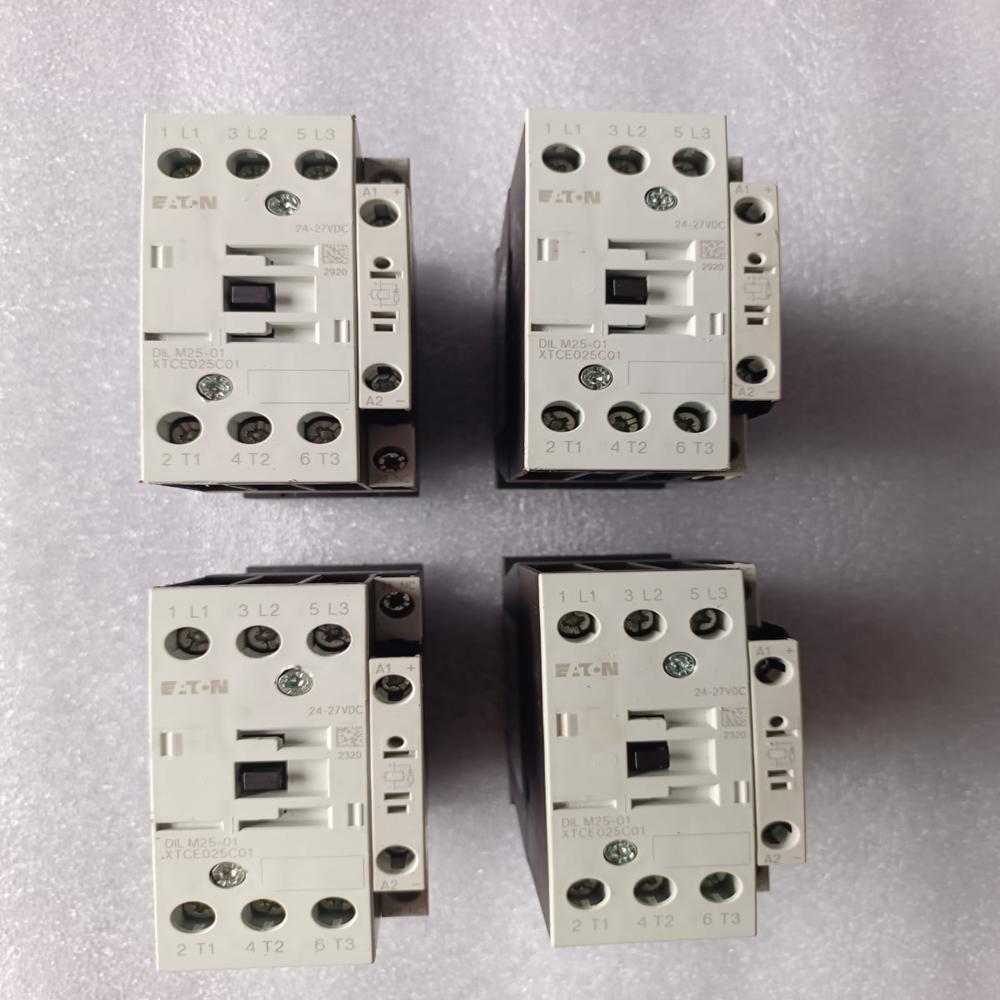 Used Eaton Dilm25-01 Xtce025C01 Contactor With Dila-Xhi31 Xtcexfac31 Auxiliarycontact - Application: Industrieal