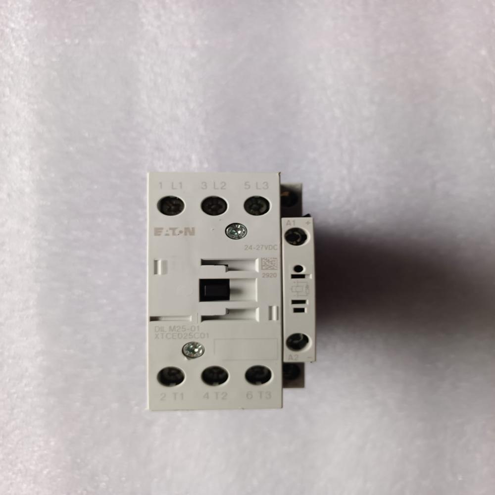 Used Eaton Dilm25-01 Xtce025c01 Contactor With Dila-xhi31 Xtcexfac31 Auxiliarycontact - Application: Industrieal