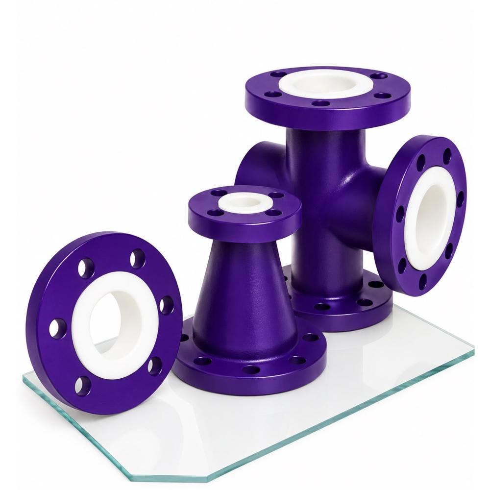 Ptfe Lined Fitting - Coating Type: Fbe / Epoxy / Painted