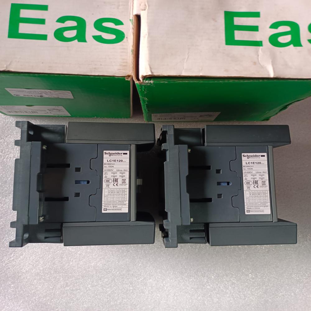 New Schneider Lc1E120 Contactor 120 Amp Power Contactor 380V - Frequency: 50/60 Hertz (Hz)