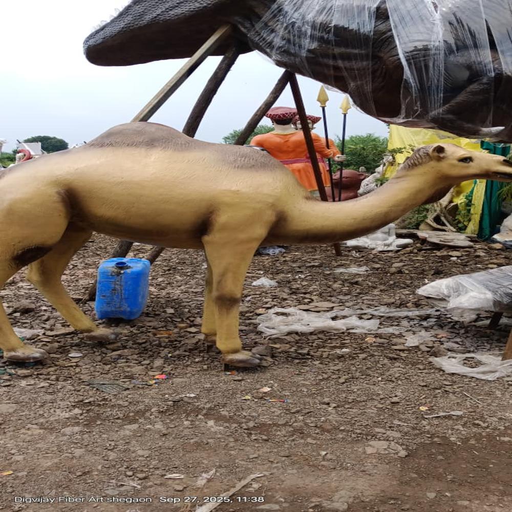 Fiber Camel Statue