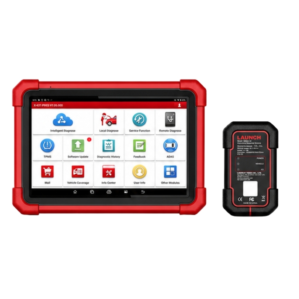 X431 Pro Se Scanner - Color: Black And Red