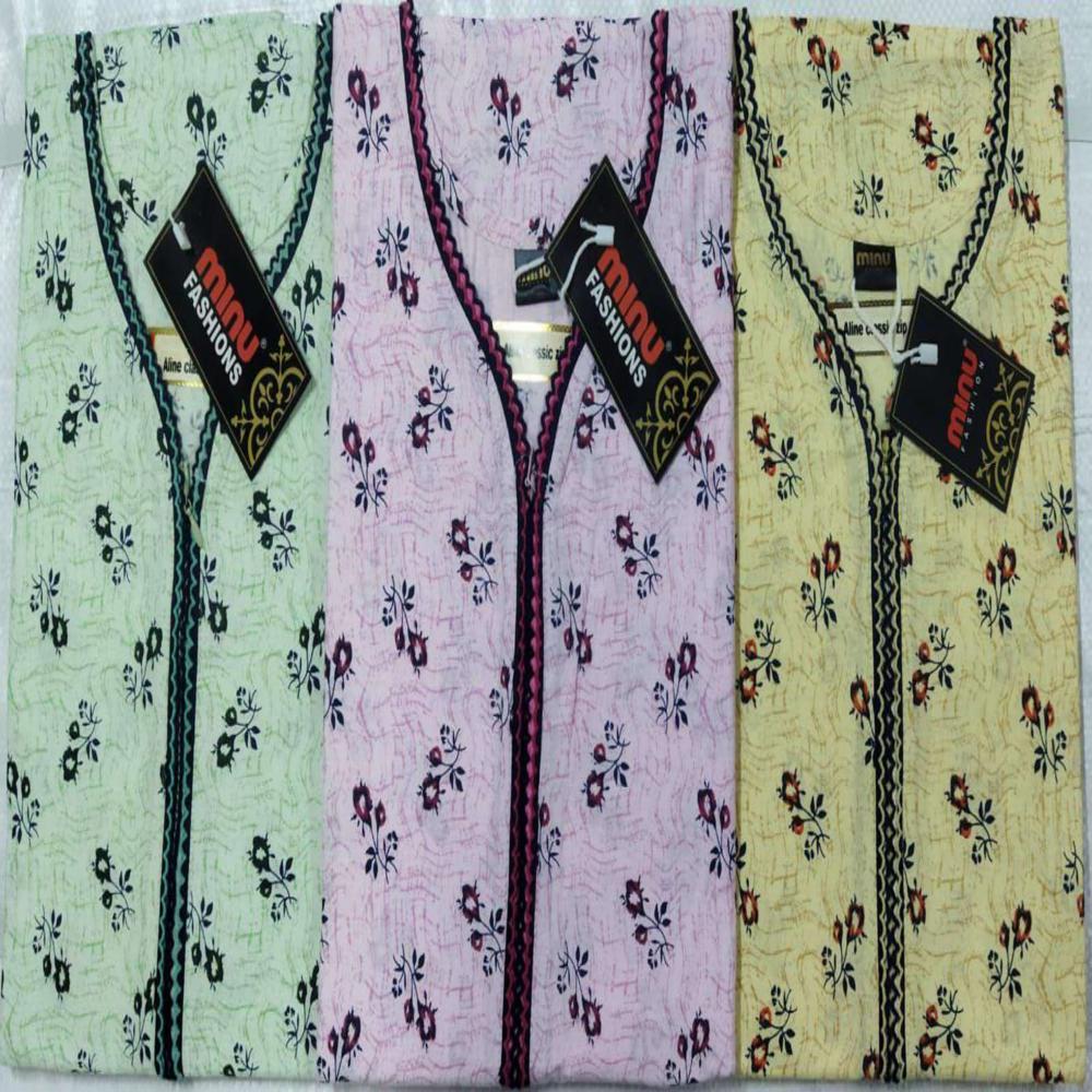 A line classic nighty (with zip)