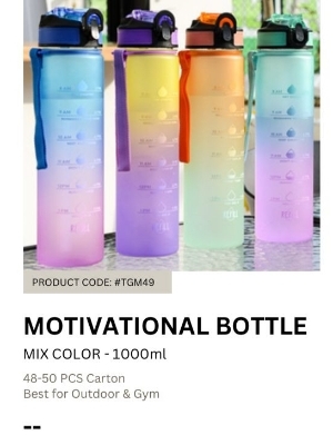 Motivation bottle