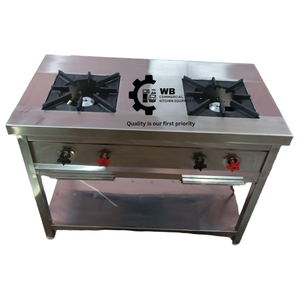 Two Burner Continental Range - Material: Steel