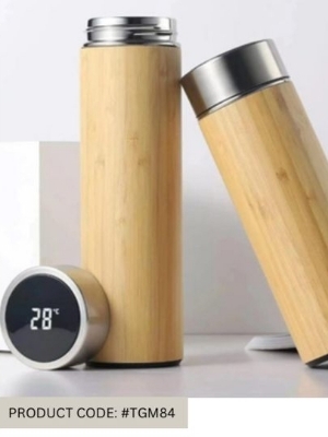 Bamboo Bottle - Coating Type: Water-Resistant