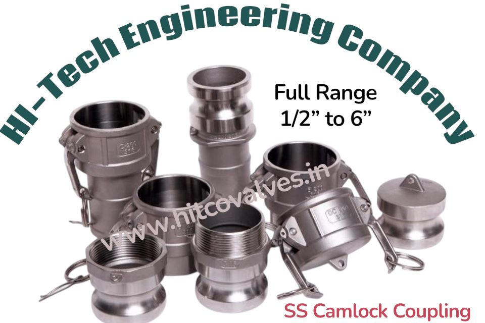 Stainless Steel Camlock Coupling - Application: Piping