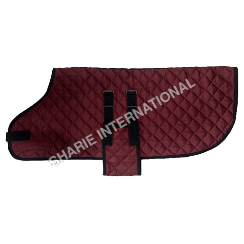 Si-Dc-103 Dog Rug Made With Cotton Drill Fabric - Color: Maroon