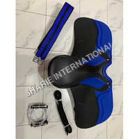 Synthetic Dressage Saddle With Wooden Tree And Acessories - Color: Various Colors