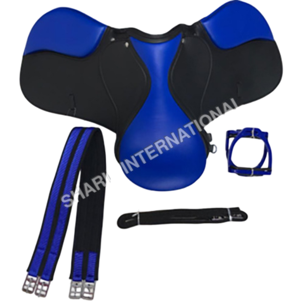 Synthetic English  Saddle with Wooden Tree And Acessories