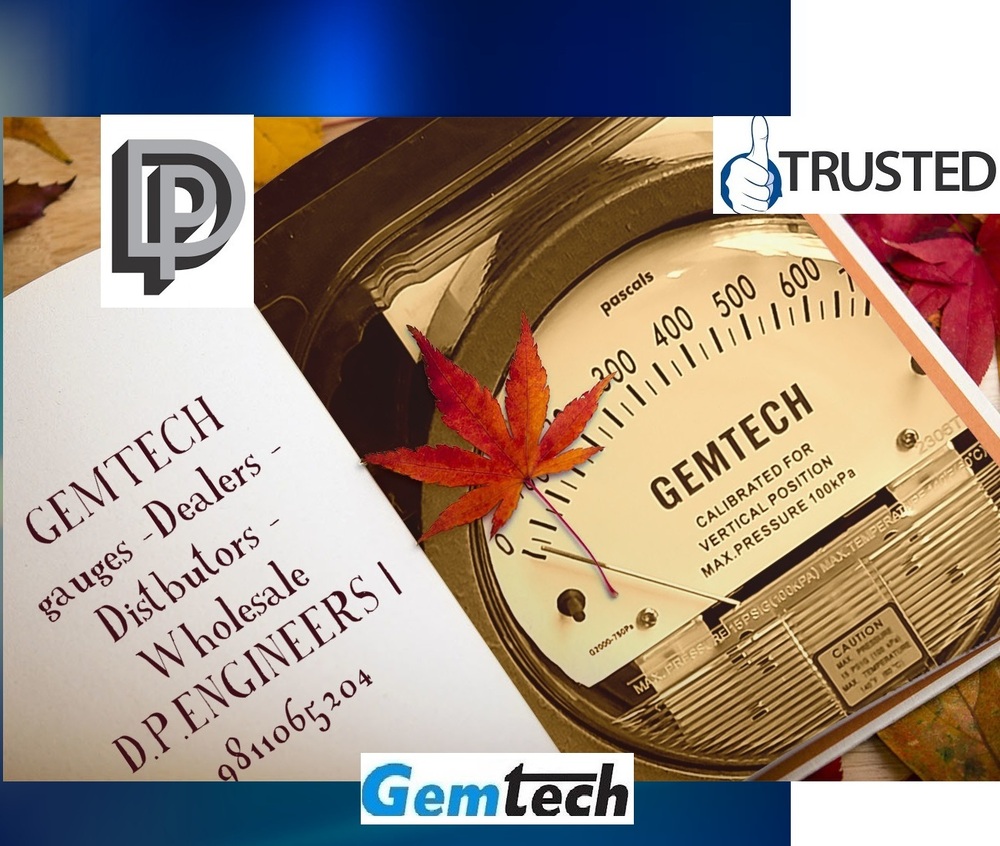 Gemtech_differential Pressure Gauge_distributor For Virudhachalam Tamil Nadu