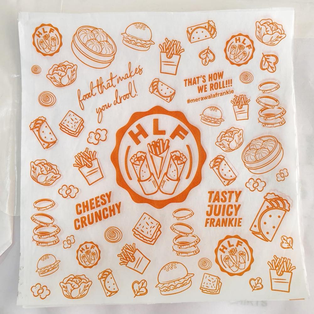 Butter Paper One Side Coated Register Printed Paper