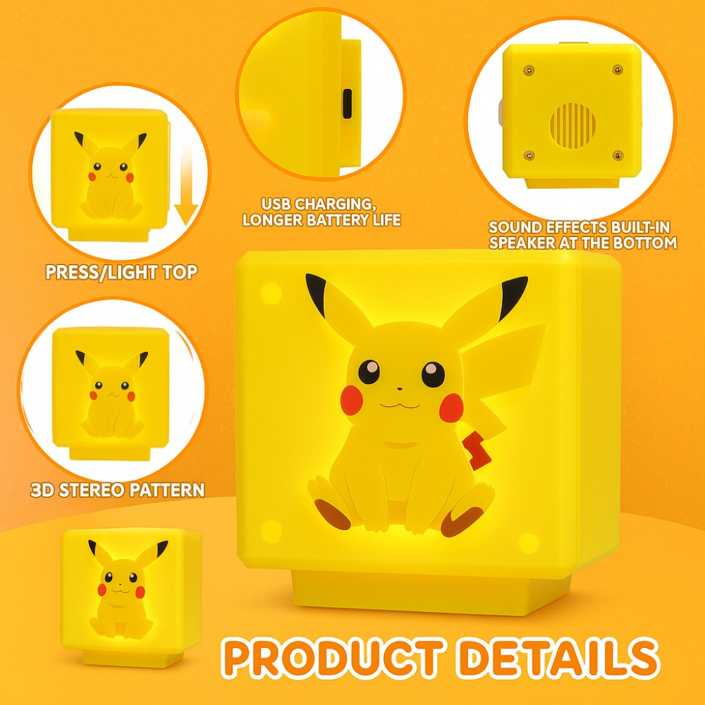Pikachu Music Lamp