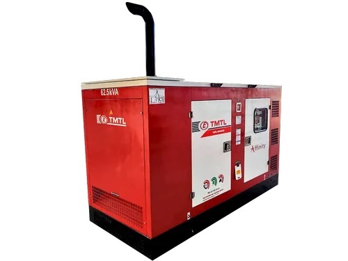 5Kva Eicher Diesel Generator - Color: Red