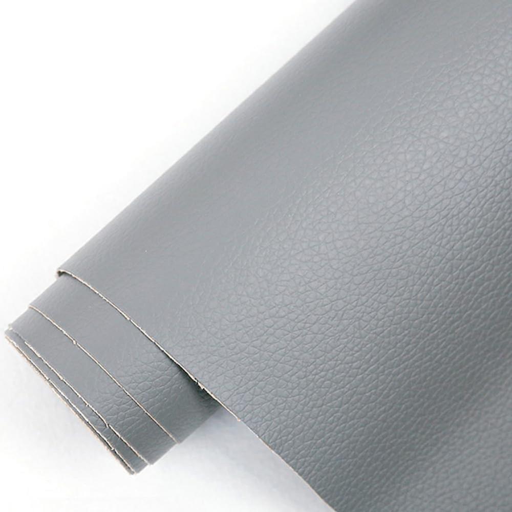 Grey Adhesive Leather Patch