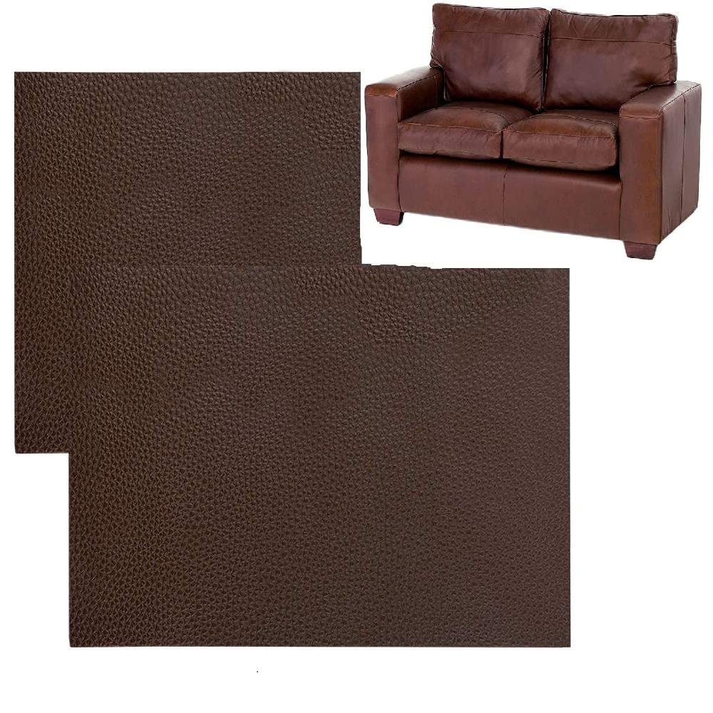 Brown Adhesive Leather Patch