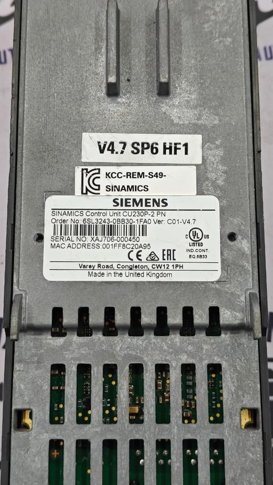 Siemens 6sl3243-0bb030-1fa0