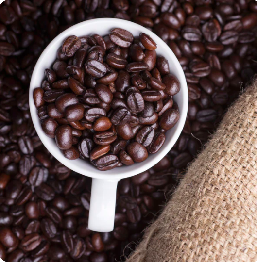 Dark Roast Coffee Beans - Caffeine (%): 80 Percentage ( % )