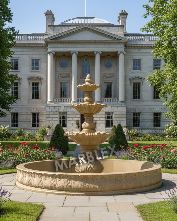 3 Tier Modern Stone Fountain