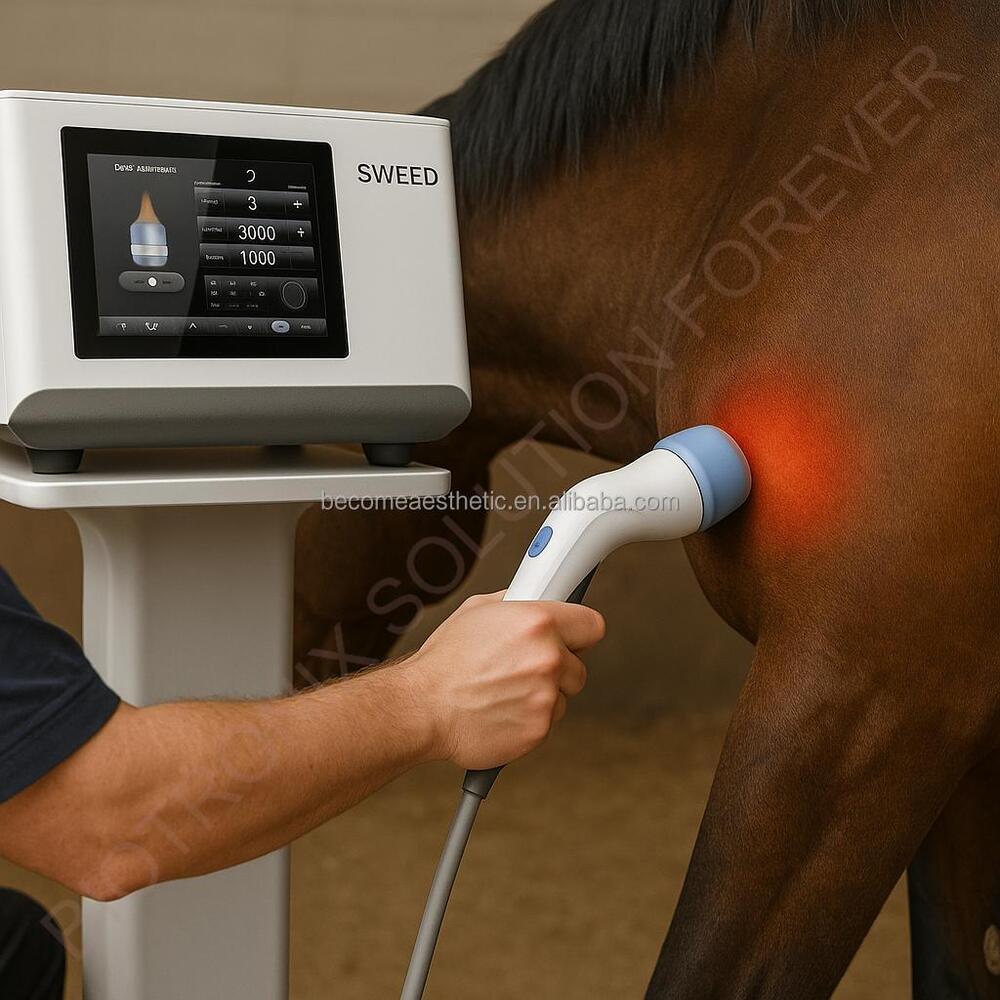 Portable Focused Shockwave Therapy Device for Sports Injury Treatment