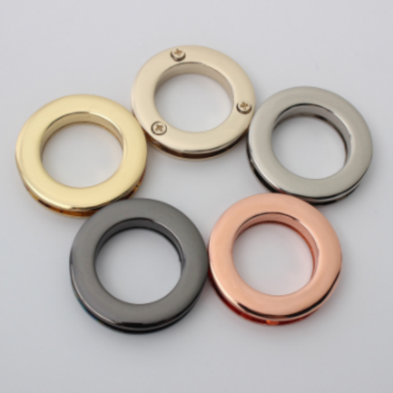 Factory Custom Logo Multiple Size Color Ornamented Metal Eyelets Grommets Button Accessories for Garment or Shoes