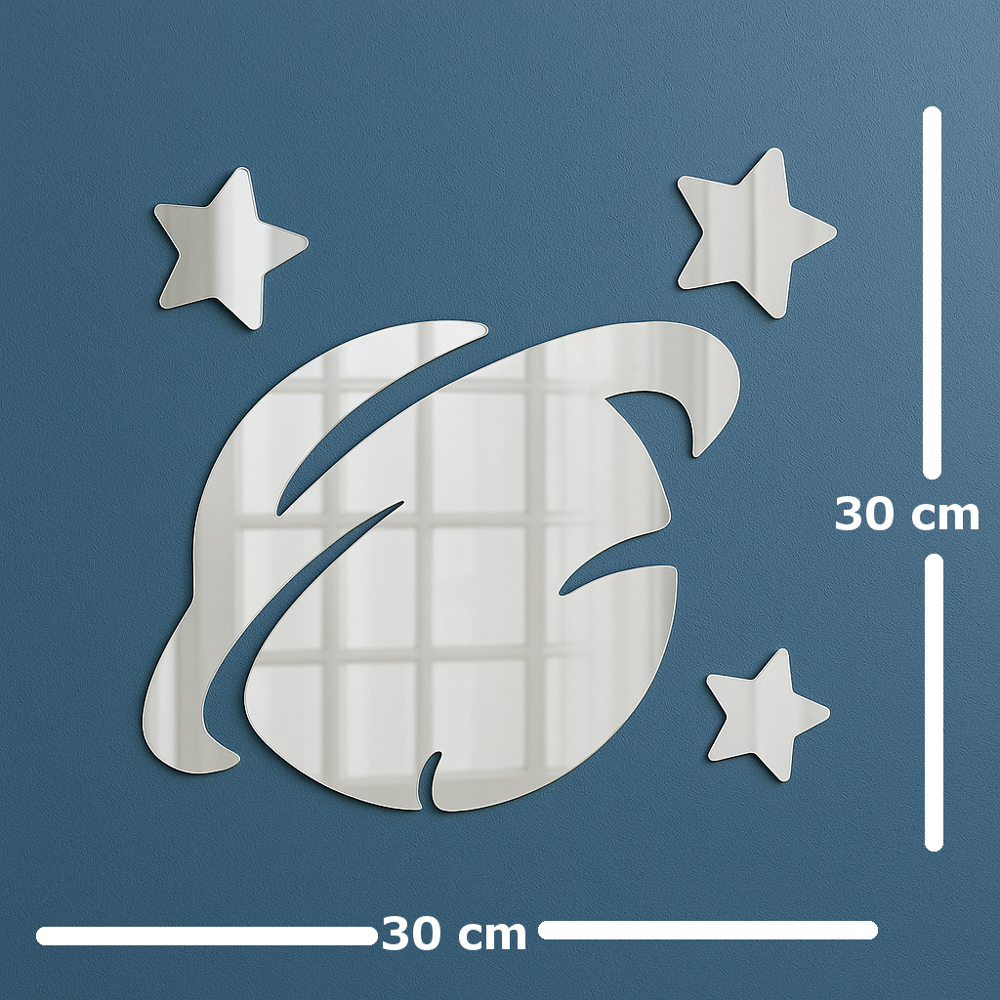 Galaxy Mirror Sticker
