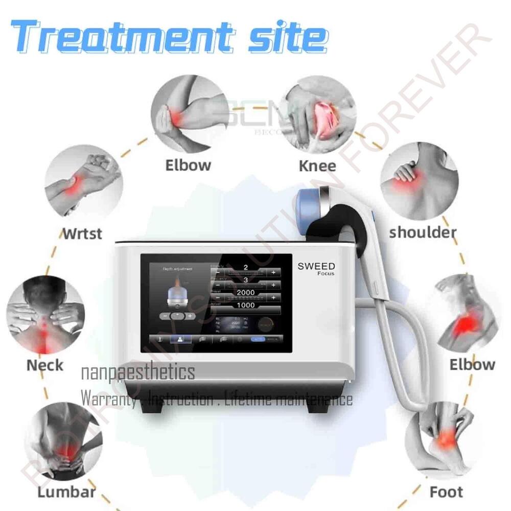 Focused Extracorporeal Shockwave Therapy Equipment For Physical Therapy - Age Group: Adults