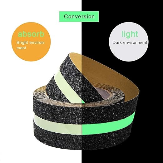 Anti Slip Radium Tape - Color: Black And Green
