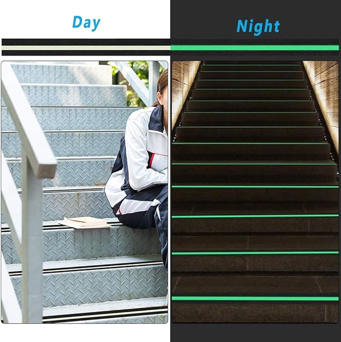 Anti Slip Radium Tape - Color: Black And Green