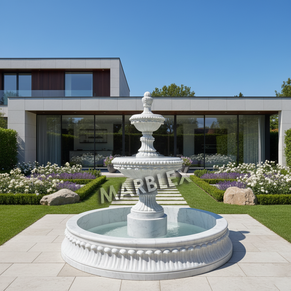 Marble Waterfall Fountain