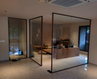 25 x 45mm Glass Partition Profile