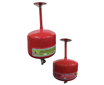 Clean Agent & Modular Type Fire Extinguisher - Color: Red