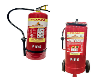 M.Foam Fire Extinguisher Isi Mark - Color: Red