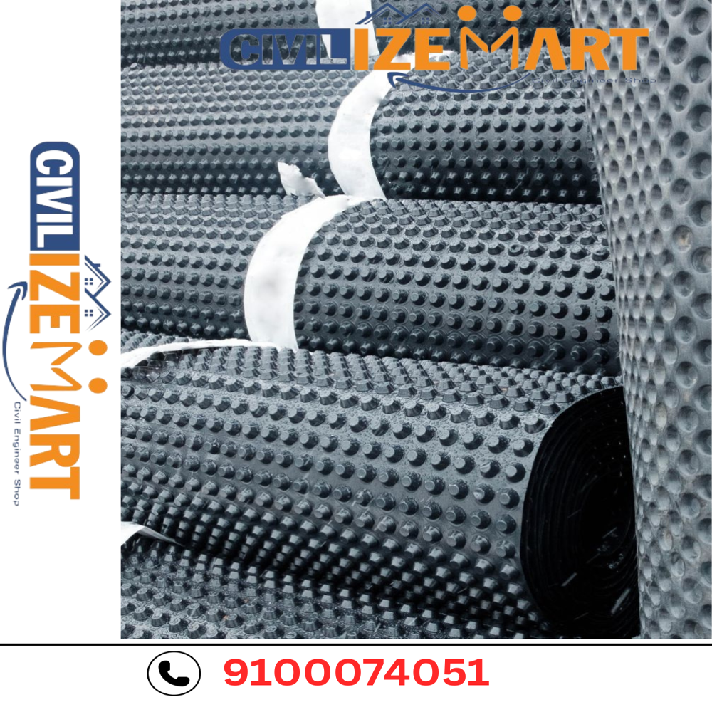 HDPE DIMPLE MEMBRANE FOR EFFECTIVE DRAINAGE AND WATERPROOFING
